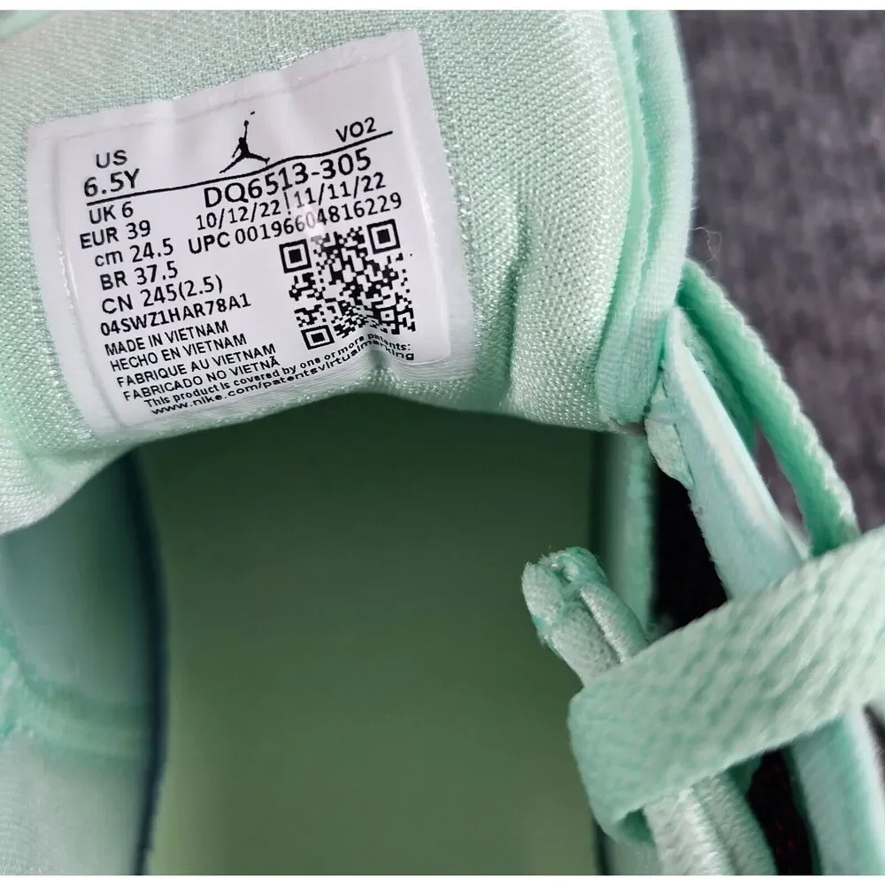 Nike Air Jordan Luka Doncic 1 Easter Mint Foam Purple Teal DQ6513-305 Boy's - Picture 7 of 15